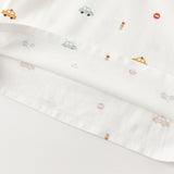 Dave&Bella Toddler Boy Summer Cotton Car Print Polos