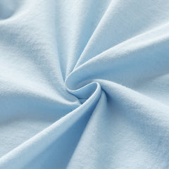 Dave&Bella Toddler Boys Summer Sea Blue Cartoon Print Cotton Casual T-shirt Tops