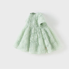Dave&Bella Girls Summer Green Meah Cute Birthday Dress