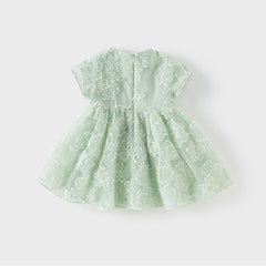 Dave&Bella Girls Summer Green Meah Cute Birthday Dress