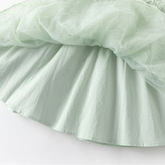 Dave&Bella Girls Summer Green Meah Cute Birthday Dress