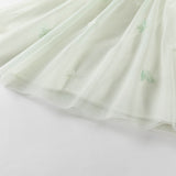 Dave&Bella Girls Summer Elegance Mint Green Mesh Party Dress