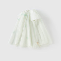 Dave&Bella Girls Summer Elegance Mint Green Mesh Party Dress