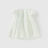 Dave&Bella Girls Summer Elegance Mint Green Mesh Party Dress