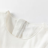 Dave&Bella Girls Summer White Mesh Princess Dress