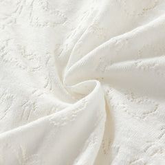 Dave&Bella Kids Girls Summer Sweet Light Purple/White Soft Cotton Lightweight Cardigans