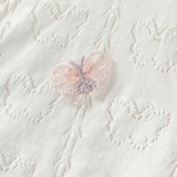 Dave&Bella Kids Girls Summer Sweet Light Purple/White Soft Cotton Lightweight Cardigans