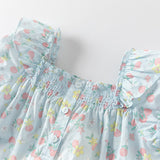 Dave&Bella Toddler Girls Summer Cotton Cherry Print T-shirt Short Pant Sets