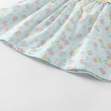 Dave&Bella Toddler Girls Summer Cotton Cherry Print T-shirt Short Pant Sets