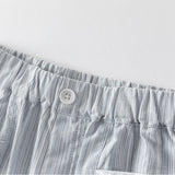 Dave&Bella Toddler Boys Summer White Breathable Cotton T-shirt Short Sets