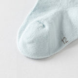 Dave&Bella Children Girls Summer Beige/Light Blue Lightweight Mesh Princess Short Socks