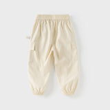 Dave&Bella Kids Girls/Boys Summer Multi-color Loose Lightweight Joggers