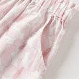 Dave&Bella Toddler Girls Summer Cute Print Anti-mosquito Jogger Pants