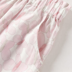 Dave&Bella Toddler Girls Summer Cute Print Anti-mosquito Jogger Pants
