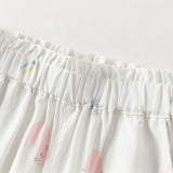 Dave&Bella Toddler Girls Summer Cute Print Anti-mosquito Jogger Pants