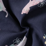 Dave&Bella Toddler Girls Summer Cute Print Anti-mosquito Jogger Pants