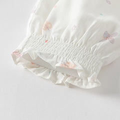 Dave&Bella Girls Summer Print Anti-mosquito Pants