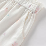 Dave&Bella Toddler Girls Summer Cute Print Anti-mosquito Jogger Pants