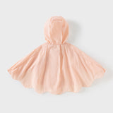 Dave&Bella Toddler Girls Summer Outdoor Cape-style UV-protection Sunscreen Jackets