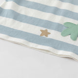Dave&Bella Toddler Boys/Girls Summer Playful Striped Breathable Classic T-shirts Tops
