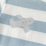 Dave&Bella Toddler Boys/Girls Summer Playful Striped Breathable Classic T-shirts Tops