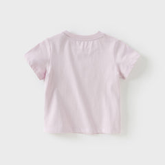 Dave&Bella Toddler Girls/Boys Summer Multi-color&print Casual T-shirts Tops