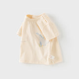 Dave&Bella Toddler Girls/Boys Summer Multi-color&print Casual T-shirts Tops