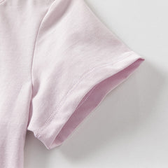 Dave&Bella Toddler Girls/Boys Summer Multi-color&print Casual T-shirts Tops