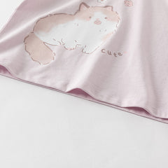 Dave&Bella Toddler Girls/Boys Summer Multi-color&print Casual T-shirts Tops