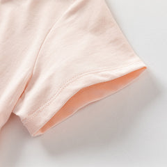 Dave&Bella Toddler Girls/Boys Summer Multi-color&print Casual T-shirts Tops