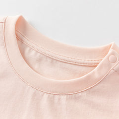 Dave&Bella Toddler Girls/Boys Summer Multi-color&print Casual T-shirts Tops