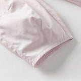 Dave&Bella Toddler Girls Summer Grey Purple/Apricot Loose Straight-leg Pants