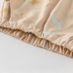 Dave&Bella Toddler Boys Summer Cute Print Daily T-shirt Pants Set