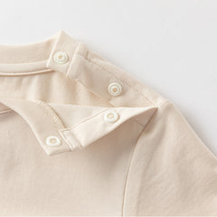 Dave&Bella Toddler Boys Summer Cute Brown Bear Print Soft Pajamas