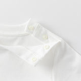 Dave&Bella Toddler Boys Summer Green/White Short Sleeve Cute Print Holiday T-shits Tops