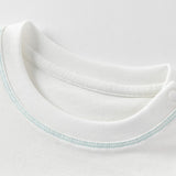 Dave&Bella Toddler Boys Summer White/Dark Blue Casual T-shirt Tops