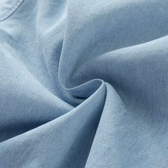 Dave&Bella Toddler Boys Summer Light Blue Casual Adjustable-waistband Jeans