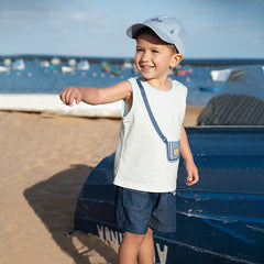 Dave&Bella Boys Summer Cotton Cartoon Print T-shirt Top