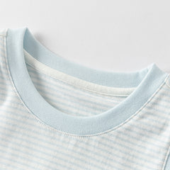 Dave&Bella Boys Summer Cotton Cartoon Print T-shirt Top