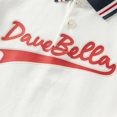 Dave&Bella Boys Summer Cotton Polo T-shirt Five-Point Short Pant Set