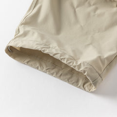 Dave&Bella Kids Boys Summer Versatile Khaki/Purple Loose Lightweight Pants