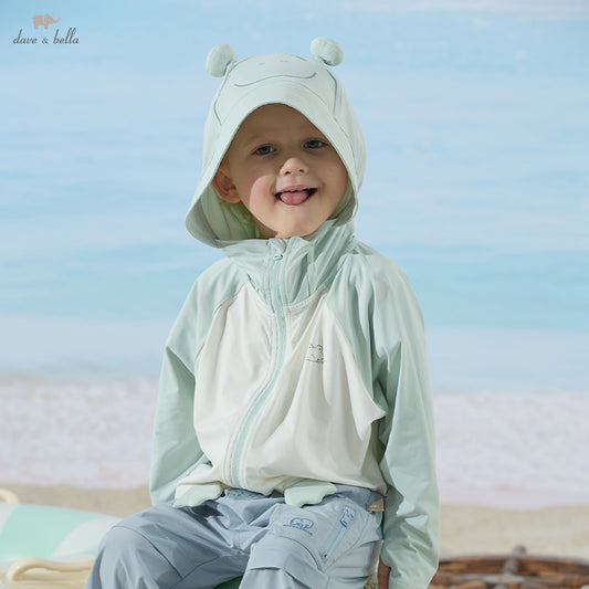 Dave&Bella Kids Girls/Boys Summer Ctue Sun ProtectiveJacket Tops