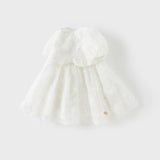 Dave&Bella Girls Summer White Princess Party Dress