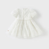 Dave&Bella Girls Summer White Princess Party Dress