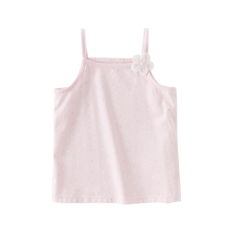 Dave&Bella Toddler Girls Summer Versatile Sleeveless Lightweight Tank Tops