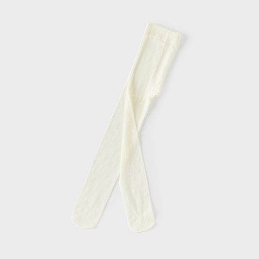 Dave&Bella Kids Girls Summer Sweet Yellow Stretchable Lightweight Footed Tights Leggings