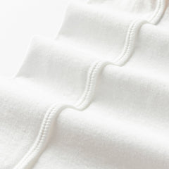 Dave&Bella Toddler Boys Summer White/Grey Cute Print Soft Cotton Versatile T-shirt Tops