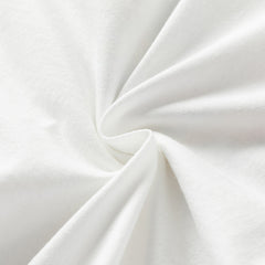 Dave&Bella Toddler Boys Summer White/Grey Cute Print Soft Cotton Versatile T-shirt Tops