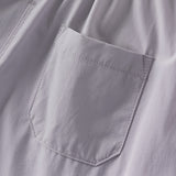Dave&Bella Toddler Boys Summer Apricot/Purple Breathable Drawstring Pants