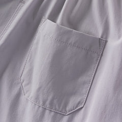 Dave&Bella Toddler Boys Summer Apricot/Purple Breathable Drawstring Pants